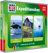 Cover-Bild zum Titel 'WAS IST WAS 3-CD-Hörspielbox "Expedition"' von 'Manfred Baur, Kurt Haderer, Günther Illi'