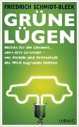 Grüne Lügen - Friedrich Schmidt-Bleek