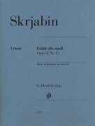 Cover-Bild zum Titel 'Alexander Skrjabin - Etüde dis-moll op. 8 Nr. 12' von 'Alexander Skrjabin'