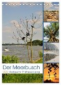 Der Meerbusch - Meerbuscher Rheinspaziergang (Tischkalender 2025 DIN A5 hoch), CALVENDO Monatskalender - Bettina Hackstein