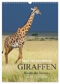 Magie des Augenblicks - Giraffen - Riesen der Savanne (Wandkalender 2024 DIN A3 hoch), CALVENDO Monatskalender - Winfried Wisniewski