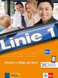 Linie 1 B2. Kurs- und Übungsbuch Teil 2 mit Audios und Videos - Ulrike Moritz, Margret Rodi, Lutz Rohrmann