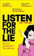 Cover-Bild zum Titel 'Listen for the Lie' von 'Amy Tintera'