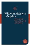 Cover-Bild zum Titel 'Wilhelm Meisters Lehrjahre' von 'Johann Wolfgang von Goethe'