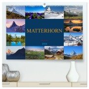 MATTERHORN Impressionen (hochwertiger Premium Wandkalender 2026 DIN A2 quer), Kunstdruck in Hochglanz - Susan Michel