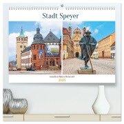 Stadt Speyer - wunderschönes Reiseziel (hochwertiger Premium Wandkalender 2026 DIN A2 quer), Kunstdruck in Hochglanz - Nina Schwarze