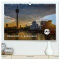 Düsseldorf - Impressionen (hochwertiger Premium Wandkalender 2024 DIN A2 quer), Kunstdruck in Hochglanz - Michael Fahrenbach