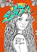 Doodle Zentangle Girls Coloring Book for Girls - Monsoon Publishing