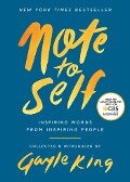 Cover-Bild zum Titel 'Note to Self' von 'Gayle King'