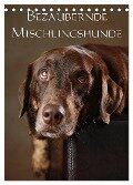 Bezaubernde Mischlingshunde (Tischkalender 2024 DIN A5 hoch), CALVENDO Monatskalender - Jana Behr