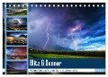 Blitz & Donner (Tischkalender 2024 DIN A5 quer), CALVENDO Monatskalender - Danijel Jovanovic