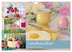 Landhausflair. Romantik im Grünen (Wandkalender 2025 DIN A4 quer), CALVENDO Monatskalender - Rose Hurley