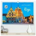 Ein Wochenende in Riga (hochwertiger Premium Wandkalender 2025 DIN A2 quer), Kunstdruck in Hochglanz - Gunter Kirsch