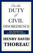Cover-Bild zum Titel 'On the Duty of Civil Disobedience' von 'Henry David Thoreau'