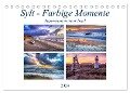 Sylt - Farbige Momente (Tischkalender 2024 DIN A5 quer), CALVENDO Monatskalender - Joachim Hasche
