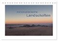 minimalistische Landschaften (Tischkalender 2024 DIN A5 quer), CALVENDO Monatskalender - Gabi Steiner