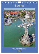 Cover-Bild zum Titel 'Lindau. Die Glücksfinder-Insel (Wandkalender 2025 DIN A4 hoch), CALVENDO Monatskalender' von 'Martina Marten'