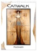 Catwalk - Modeskizzen (Wandkalender 2025 DIN A4 hoch), CALVENDO Monatskalender - Erich Krätschmer