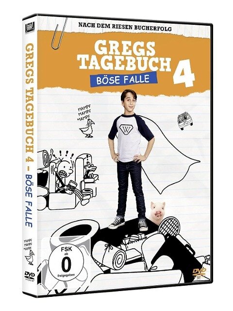 Gregs Tagebuch 4 - Böse Falle! - Jeff Kinney, David Bowers, Adam Sztykiel, Ed Shearmur