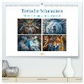 Tierische Schamanen (hochwertiger Premium Wandkalender 2025 DIN A2 quer), Kunstdruck in Hochglanz - Steffen Gierok-Latniak