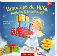 Cover-Bild zum Titel 'Brauchst du Hilfe, kleines Christkind?' von 'Annette Langen'