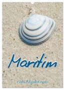 Maritim - Geburtstagskalender (Wandkalender 2025 DIN A3 hoch), CALVENDO Monatskalender - Carola Vahldiek