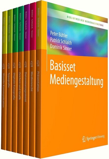 Bibliothek der Mediengestaltung - Basisset Mediengestaltung - Peter Bühler, Patrick Schlaich, Dominik Sinner, Andrea Stauss