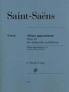 Allegro appassionato op. 43 for Violoncello and Piano - Camille Saint-Saëns