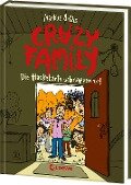 Cover-Bild zum Titel 'Crazy Family (Band 2) - Die Hackebarts schnappen zu!' von 'Markus Orths'