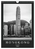 Hongkong schwarzweiß (Wandkalender 2024 DIN A4 hoch), CALVENDO Monatskalender - Sebastian Rost