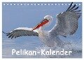 Pelikan-Kalender (Tischkalender 2024 DIN A5 quer), CALVENDO Monatskalender - Gerald Wolf