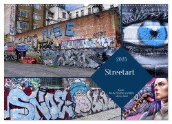 Streetart-Kunst, die die Straßen Londons atmen lässt (Wandkalender 2025 DIN A2 quer), CALVENDO Monatskalender - Pia Thauwald