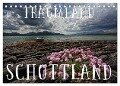 Traumland Schottland (Tischkalender 2024 DIN A5 quer), CALVENDO Monatskalender - Martina Cross