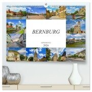 Bernburg Impressionen (hochwertiger Premium Wandkalender 2026 DIN A2 quer), Kunstdruck in Hochglanz - Dirk Meutzner