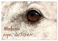 Windhunde eye-catcher (Wandkalender 2024 DIN A4 quer), CALVENDO Monatskalender - Pfoten-Design Andrea Redecker