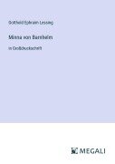 Cover-Bild zum Titel 'Minna von Barnhelm' von 'Gotthold Ephraim Lessing'