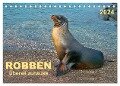 Robben - überall zuhause (Tischkalender 2024 DIN A5 quer), CALVENDO Monatskalender - Peter Roder