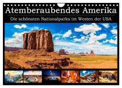 Cover-Bild zum Titel 'Atemberaubendes Amerika - Die schönsten Nationalparks im Westen der USA (Wandkalender 2026 DIN A4 quer), CALVENDO Monatskalender' von 'Michael Neumayer'