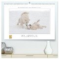 Emotionale Momente: Polarwölfe. (hochwertiger Premium Wandkalender 2024 DIN A2 quer), Kunstdruck in Hochglanz - Ingo Gerlach GDT