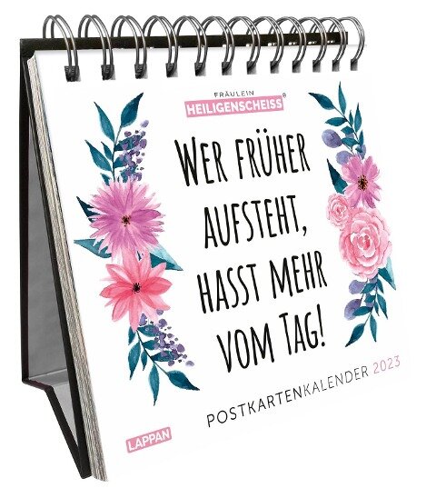 Fräulein Heiligenscheiss Postkartenkalender 2023 - 