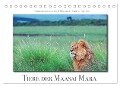 Tiere der Maasai Mara (Tischkalender 2024 DIN A5 quer), CALVENDO Monatskalender - Rainer Tewes
