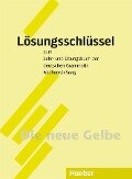 Lehr- und Übungsbuch der deutschen Grammatik. Lösungsschlüssel. Neubearbeitung - Hilke Dreyer, Richard Schmitt