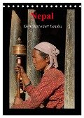 Nepal - Gesichter eines Landes (Tischkalender 2024 DIN A5 hoch), CALVENDO Monatskalender - Edgar Remberg
