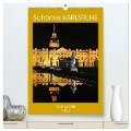 Schönes Karlsruhe (hochwertiger Premium Wandkalender 2024 DIN A2 hoch), Kunstdruck in Hochglanz - Klaus Eppele