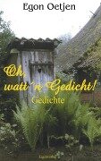 Cover-Bild zum Titel 'Oh, watt'n Gedicht!' von 'Egon Oetjen'