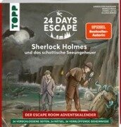 Cover-Bild zum Titel '24 DAYS ESCAPE - Der Escape Room Adventskalender: Sherlock Holmes und das schottische Seeungeheuer' von 'Annekatrin Baumann'