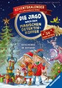 Cover-Bild zum Titel 'Die Jagd nach dem magischen Detektivkoffer - Adventskalender: Geschenke in Gefahr!' von 'Cally Stronk, Christian Friedrich'