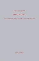 Roman Lyric - Francis Cairns