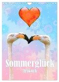 Sommerglück - Artwork (Wandkalender 2024 DIN A4 hoch), CALVENDO Monatskalender - Liselotte Brunner-Klaus