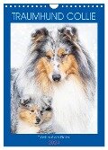 Traumhund Collie - Glück auf vier Pfoten (Wandkalender 2024 DIN A4 hoch), CALVENDO Monatskalender - Sigrid Starick